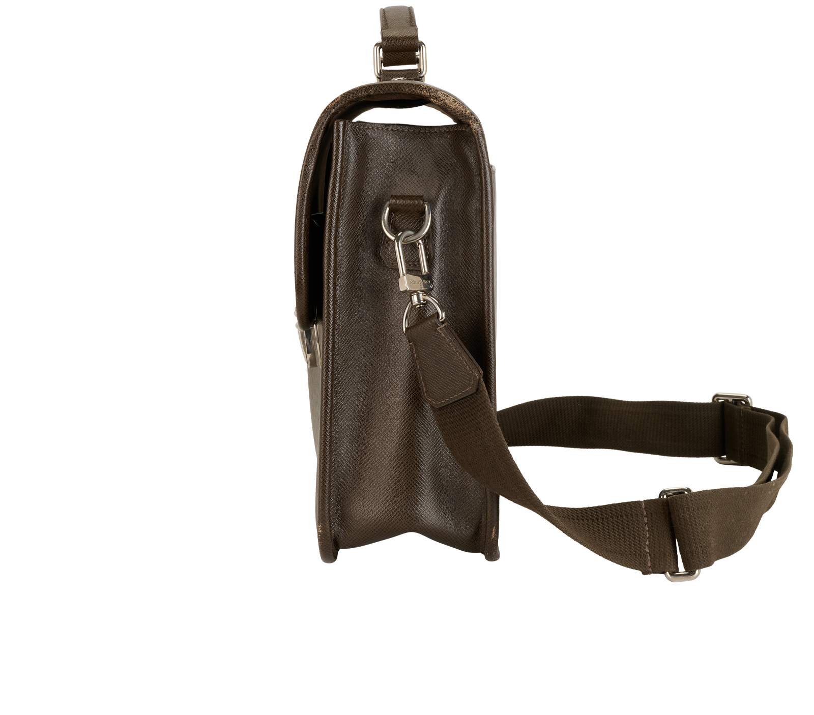 Briefcase, &pound;395, Handbags, Brown, Leather, Bottom view